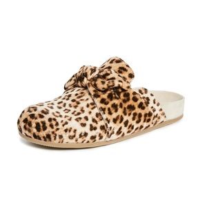Loeffler Randall - ‘Bree’ Studded Leopard Clogs